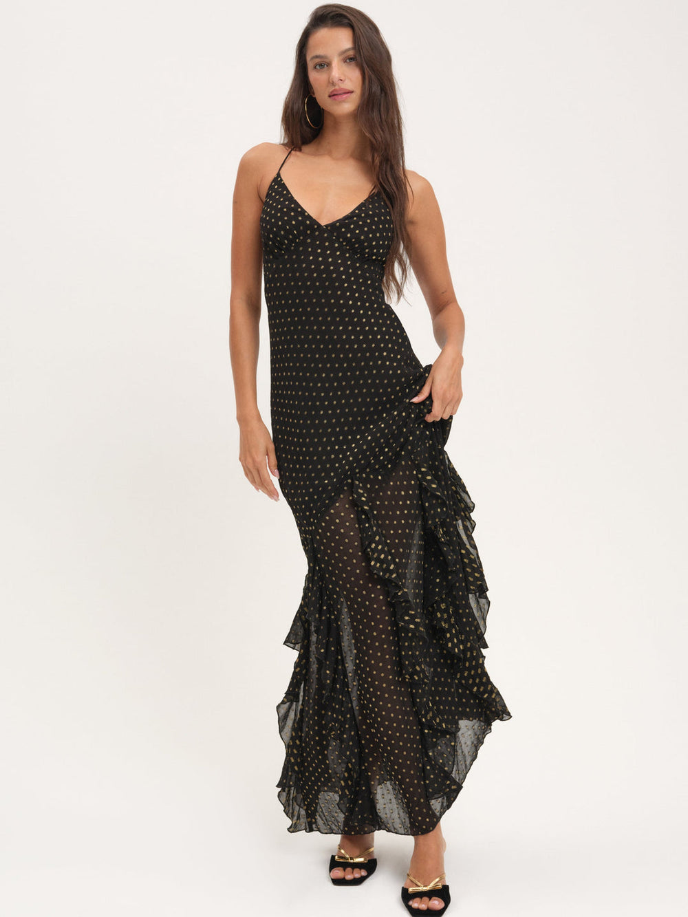 Elea Maxi Dress — Black