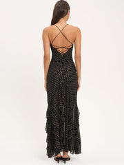 Elea Maxi Dress — Black
