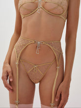 Izzy Garter Belt — Gold