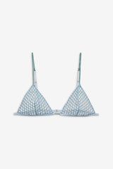 Glitter Bralette — Blue