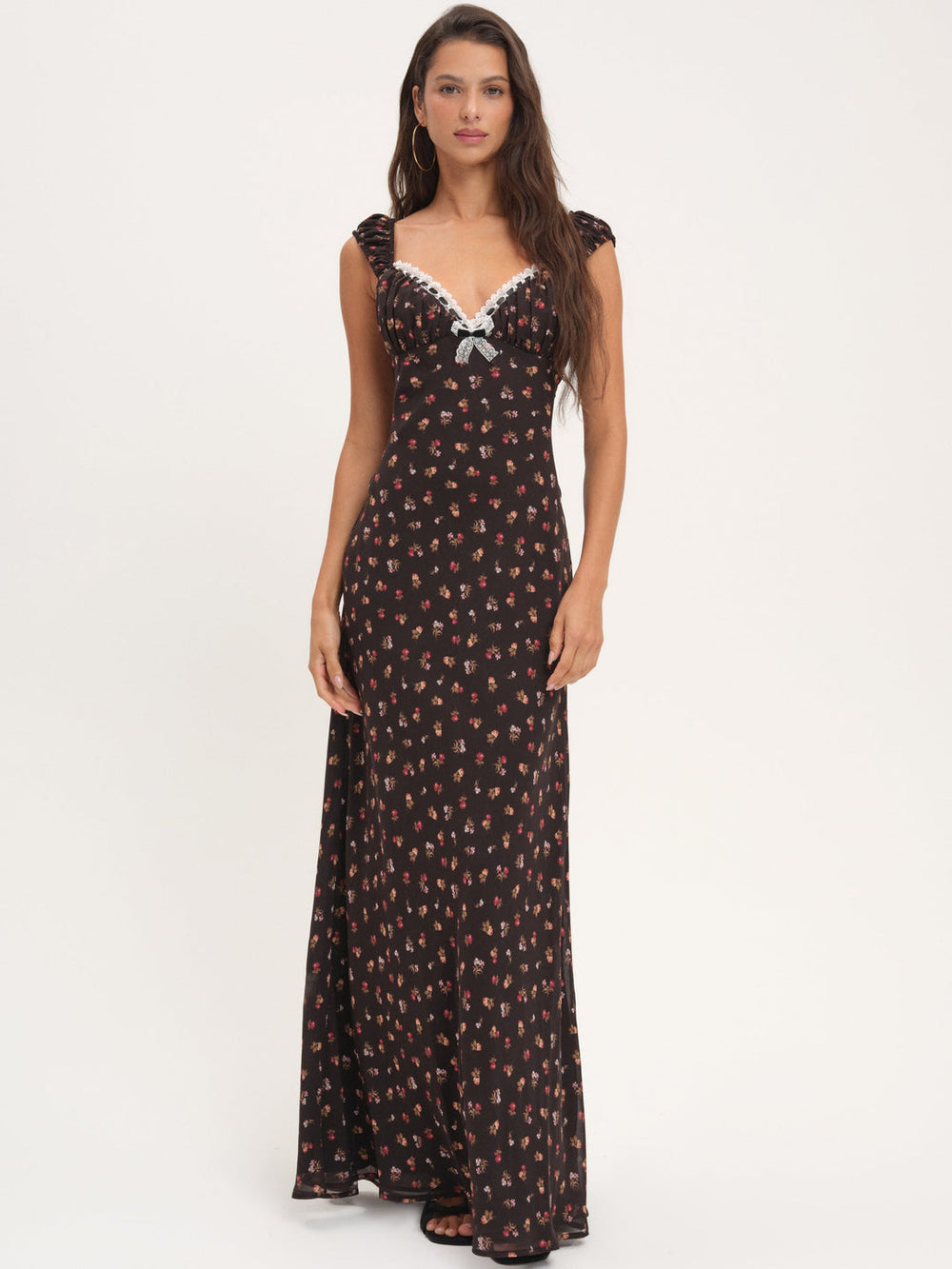 Emmaline Maxi Dress — Black