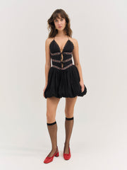 Mckinley Mini Dress — Black