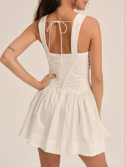 Chloe Mini Dress — White