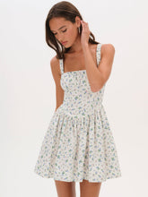 Zofia Mini Dress — Blue