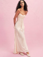 Violette Gown — Light Peach