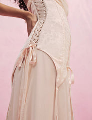 Violette Gown — Light Peach