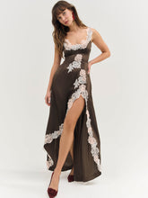 Clemence Maxi Dress — Chocolate