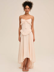 Harmony Maxi Dress — Peach