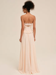 Harmony Maxi Dress — Peach