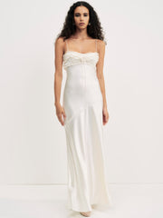 Natalie Maxi Dress — Cream