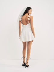 Orsa Mini Dress — White