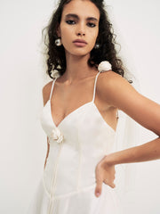 Orsa Mini Dress — White