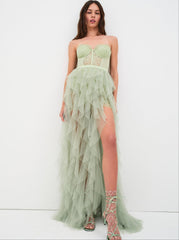 Bustier Gown — Green