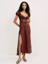 Casey Maxi Dress — Rust