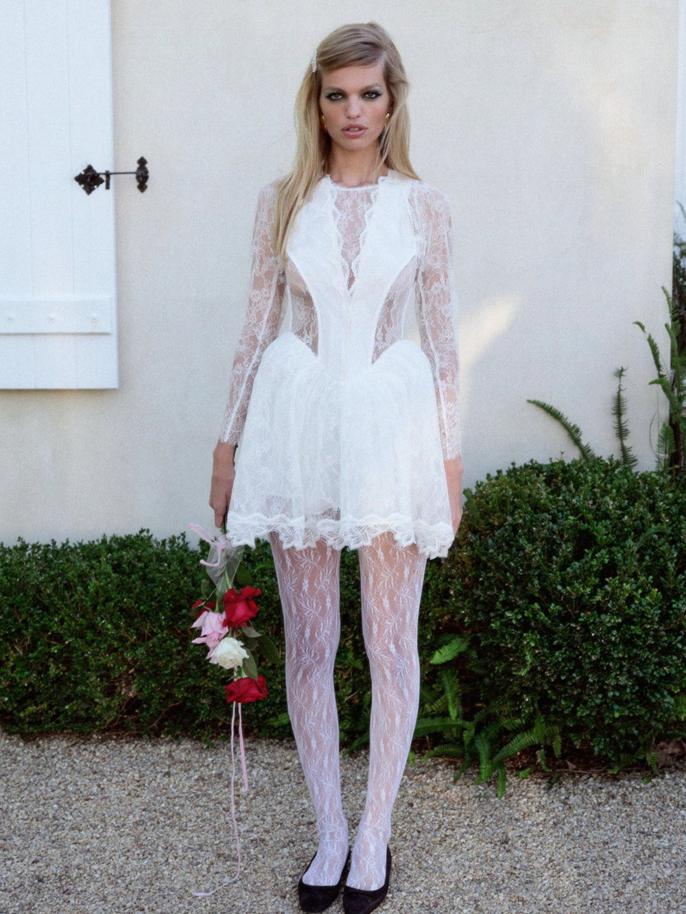 Tara Mini Dress — White