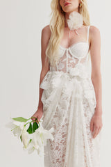 Alora Bridal Gown — White