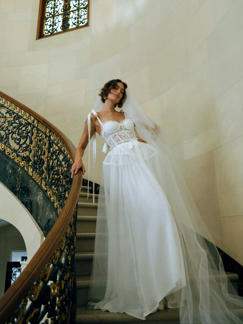 Valetta Gown — Cream