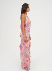 Beate Maxi Dress — Pink