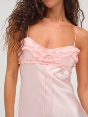 Natalie Maxi Dress — Baby Pink