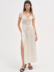 Casey Maxi Dress — White