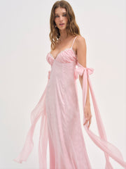 Sheila Maxi Dress — Pink