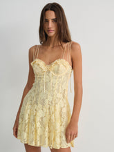 Kate Mini Dress — Yellow