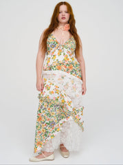 Rosalyn Maxi Dress — Green — Marigold