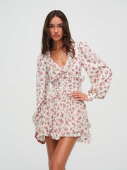 Jayleen Mini Dress — Pink