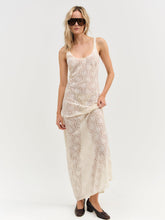Ella Lace Maxi Dress — Cream