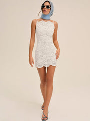 Lakeside Mini Dress — White