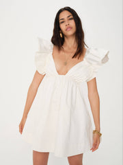 Clementine Mini Dress — White