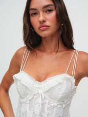 Kate Mini Dress — White