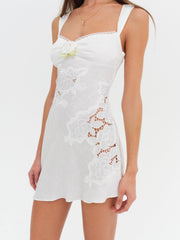 Claudia Mini Dress — White