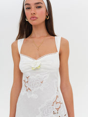 Claudia Mini Dress — White