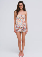 Delphine Mini Dress — Blue