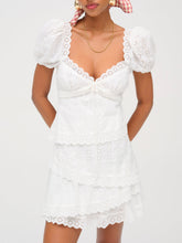 Rosalyn Mini Dress — White