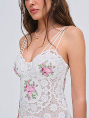 Bordeaux Mini Dress — Pink