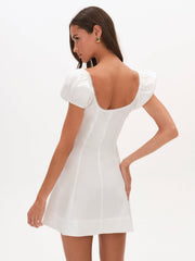 Zuri Mini Dress — Cream