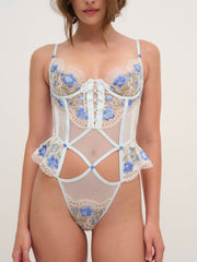 Festival Rose Teddy — Blue