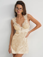 Victoria Slip Dress — Cream