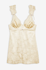 Victoria Slip Dress — Cream