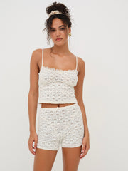 Reba Sleep Top — White