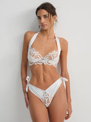 Hallie Underwire Bra — White