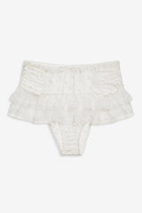 Layer Cake Chiffon Panty — White