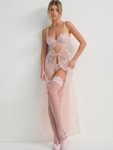 Camilla Maxi Slip Dress — Pink