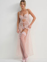 Camilla Maxi Slip Dress — Pink