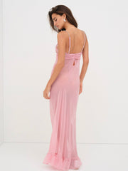 Kristi Maxi Slip Dress — Mauve
