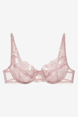 Blissful Blooms Underwire Bra — Pink