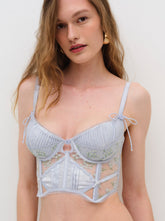 Baby's Breath Bustier — Blue