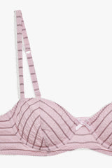 Mindy Underwire Bra — Pink